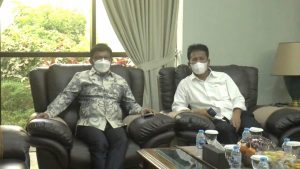 Menkominfo Johnny Gerard Plate Kunjungi Batam, Akan Kunjungi Nongsa Digital Park