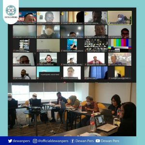 PWI dan JMSI Karimun Bantu Dewan Pers Gelar Verifikasi Media Secara Virtual