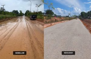 Gerak Cepat Rudi, Jalan Kawasan Industri Taiwan Sudah Selesai Pengerasan