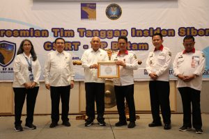 Peresmian Tim Tanggap Insiden Siber CSIRT – BP Batam