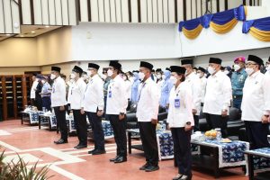 Hari Bakti BP Batam Ke 51, Maknai Dengan Pelaksanaan Upacara