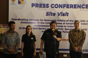 Tarik Investasi AS-Kanada, Menko Perekonomian Gandeng Para Dubes ke Batam