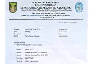 Penuhi Permintaan SDN 012 Sagulung, PT CCCII: Percaya Puing Tidak Berbahaya