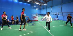 Perkuat Hubungan Bilateral, Kepala BP Batam Badminton Bersama Menteri Singapura
