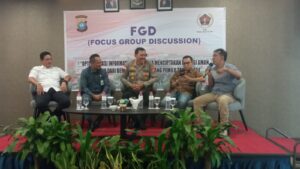 Gelar FGD, Polda Kepri dan PWI Kepri Ciptakan Pemilu 2024 Aman dan Bebas Hoaks