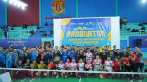 Pererat Silaturahmi Antar Instansi, PLN Batam Gelar Turnamen Badminton