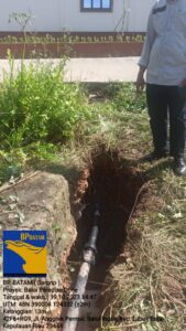Respon Cepat BU SPAM BP Batam, Perbaikan Pipa di Perumahan Baloi Telah Selesai