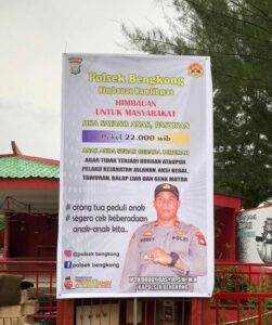 Himbauan Kapolsek Bengkong ke Masyarakat: Jika Sayang Anak, Pastikan Pukul 22.OO WIB Sudah di Rumah