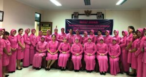 Kunker ke Ranting Polsek Bengkong, Ibu Ketua Bhayangkari Cabang Kota Barelang: Hati-hati Bermedsos dan Hiduplah Sederhana