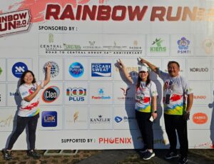 Central Group Jadi Sponsor Utama, Event Rainbow Run 2.0 Batam Disambut Antusias Peserta