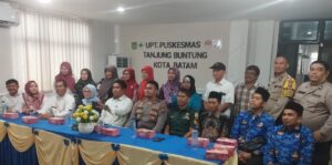 Sukseskan Akreditasi UPT Puskesmas Tanjung Buntung, Wakapolsek Bengkong Hadiri Rapat dengan Tim Survei Lintas Sektoral