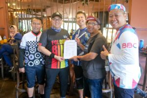 Rizal Terpilih Pimpin Batam Folding Bike hingga 2027