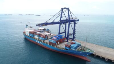 Triwulan I 2024, Volume Peti Kemas Pelabuhan Batam Catatkan Kinerja Positif