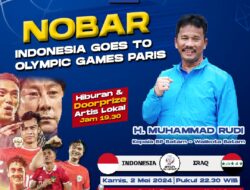 BP Batam Gelar Nobar Akbar Timnas Indonesia U-23 vs Irak di Indoor Sport Hall Temenggung Abdul Jamal Batam