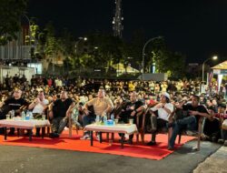 Masyarakat Antusias Hadiri Nobar Timnas Indonesia U-23 vs Guinea di Sekretariat KONI Batam