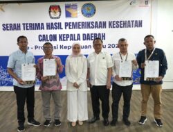 RSBP Batam Serahkan Hasil Pemeriksaan MCU Calon Kepala Daerah 2024