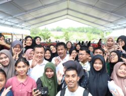 Ribuan Mahasiswa UMRAH Tanjungpinang Antusias Sambut Kehadiran Bapak Pembangunan Batam