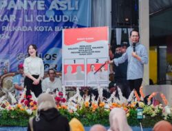 MEMBLUDAK, Kampanye ASLI di Batu Aji Disambut Atraksi Emak-emak