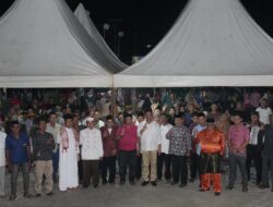 Ribuan Masyarakat Anambas Antusias Sambut Kehadiran Cagub Kepri H. Muhammad Rudi