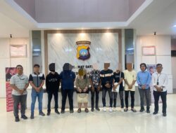Polsek Bandara Hang Nadim Batam Amankan Dua Pelaku dan Empat PMI Ilegal ke Kamboja