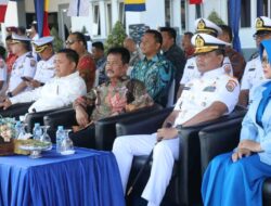 Hadiri Upacara Sertijab Komandan Lantamal IV Batam, HM Rudi: Selamat Atas Jabatan Barunya