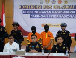 Selundupkan Narkoba Dalam Koper, Dua Pelaku Jaringan Internasional Diciduk Bea Cukai Batam