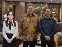 Amsakar Achmad dan Li Claudia Chandra Bertemu Airlangga dan Surya Paloh, Ternyata Ini Yang di Bahas