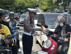 Satlantas Polresta Barelang Batam Ajak Masyarakat Jadi Pelopor Keselamatan Lalu Lintas