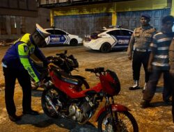 Polresta Barelang Batam Amankan 25 Motor Gunakan Knalpot Brong