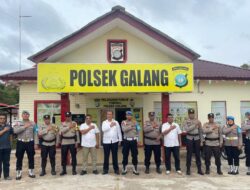 Sipropam Polresta Barelang Batam Gelar Opsgaktiblin dan Binetika Polri di Polsek Galang