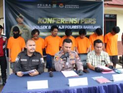 Polsek Batu Aji Batam Ungkap Jaringan Curanmor, 6 Pelaku Diamankan
