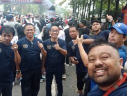 PWI Kepri Meriahkan Jalan Sehat dan Bhakti Sosial dalam HPN 2025 Kalsel