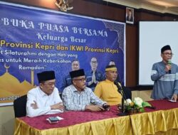 Buka Puasa PWI Kepri Penuh Kekeluargaan, Dihadiri Sekda Batam, Kadis Kominfo Kepri, Kabiro Humas BP Batam