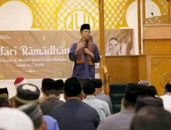 Safari Ramadan di Bengkong, Wali Kota Amsakar Ajak Jemaah Tingkatkan Kualitas Ibadah Puasa