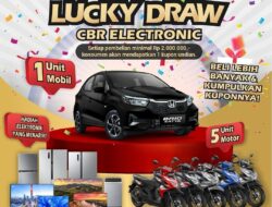 Beli Elektronik di CBR Elektronik Batam Bisa Berkesempatan Menangkan Mobil Honda Brio