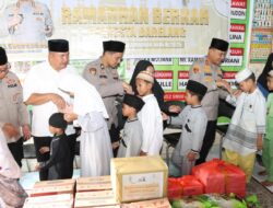 Ramadhan Penuh Berkah, Polresta Barelang Gelar Bakti Sosial di Panti Asuhan Nur Riskullah