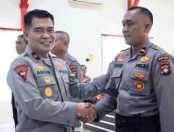 Wakapolda Kepri Kunjungi SPN Tanjung Batu Karimun, Lima Personel Diberi Penghargaan
