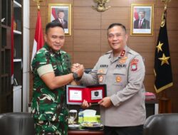 Kapolda Kepri Terima Kunjungan Pangdam Bukit Barisan, Sepakat Berantas Premanisme