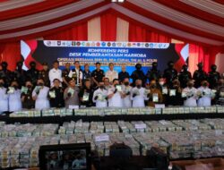 Operasi Bersama BNN RI, BEA CUKAI, TNI AL & POLRI Gagalkan Penyelundupan 2 Ton Sabu Terbesar Sepanjang Sejarah