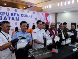 Bea Cukai Batam Gagalkan Empat Orang Penyelundupan Sabu Seberat 5,3 Kilogram