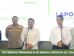 BREAKING NEWS: Mentan Amran Bongkar Praktik Curang Produk Beras Kemasan, Kerugian Konsumen Capai Rp99 Triliun