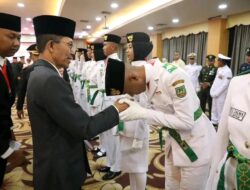 Siap Kibarkan Merah Putih, Paskibraka Kota Batam Tahun 2025 Dikukuhkan