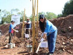 Lestarikan Lingkungan, BP Batam dan PT TDK Tanam 200 Pohon Bambu
