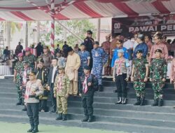 Kapolresta Barelang Teguhkan Semangat Kebangsaan Lewat Kirab Merah Putih di Kota Batam
