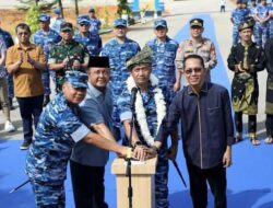 Amsakar Achmad Hadiri Peresmian Patung Ksatria Hang Nadim di Pangkalan TNI Angkatan Udara Hang Nadim Batam