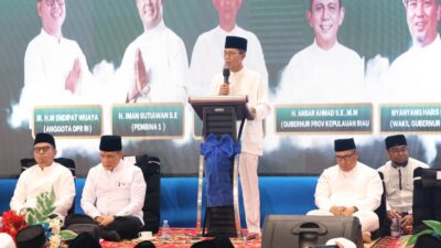 Kapolda Kepri Irjen. Pol. Asep Safrudin Hadiri Istighosah dan Doa Bersama di Masjid Agung Raja Hamidah