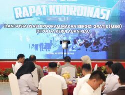 Polda Kepri Gelar Rapat Koordinasi Program Makanan Bergizi Gratis: Cegah Masalah, Perkuat Pengawasan, Wujudkan Generasi Sehat
