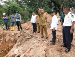 Amsakar Tuntaskan Banjir di Simpang Helm, Bangun Box Culvert hingga Peningkatan Jalan