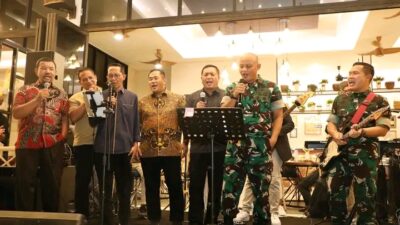 Amsakar Achmad Hadiri Jamuan Makan Malam Panglima Komando Daerah Militer XIX/TT