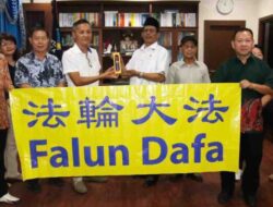 Ketua DPRD Kota Batam Terima Audiensi Himpunan Falun Dafa Indonesia Kepri